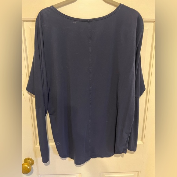 Kit and Ace navy blue long sleeve tee - Picture 2 of 2